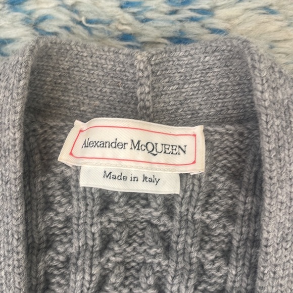 Alexander McQueen wool mini sweater dress size small like brand new - Picture 3 of 16